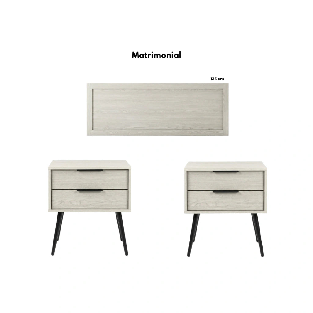 Set Roma Matrimonial 3 piezas - 24